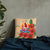 Tahiti Polynesian Pillow - Hibiscus Coat of Arm - Polynesian Pride