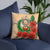 Pohnpei Micronesian Pillow - Hibiscus Coat of Arm - Polynesian Pride