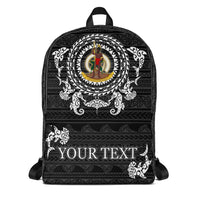 Vanuatu Backpack - Custom Ocean Animals Art - Polynesian Pride