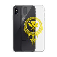 Kanaka Maoli Iphone Case The Eyes Yellow AH iPhone XS Max Phone Case Yellow - Polynesian Pride