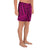 Polynesian Nation Pink Men's Athletic Long Shorts - Polynesian Pride