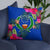 Pohnpei Polynesian Pillow - Hibiscus Surround - Polynesian Pride