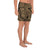 Polynesian Maori Lauhala Gold Men's Athletic Long Shorts - Polynesian Pride