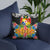 Tonga Pillow - Coat Of Arms With Tropical Flowers - Polynesian Pride