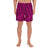 Polynesian Nation Pink Men's Athletic Long Shorts Art - Polynesian Pride