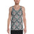 Hawaii Exotic Tropical Flowers In Pastel Colors - Hawaii Men's Tank Top AH White - Polynesian Pride