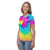 Hawaiian Map Womens T Shirt Tie Dye - Polynesian Pride