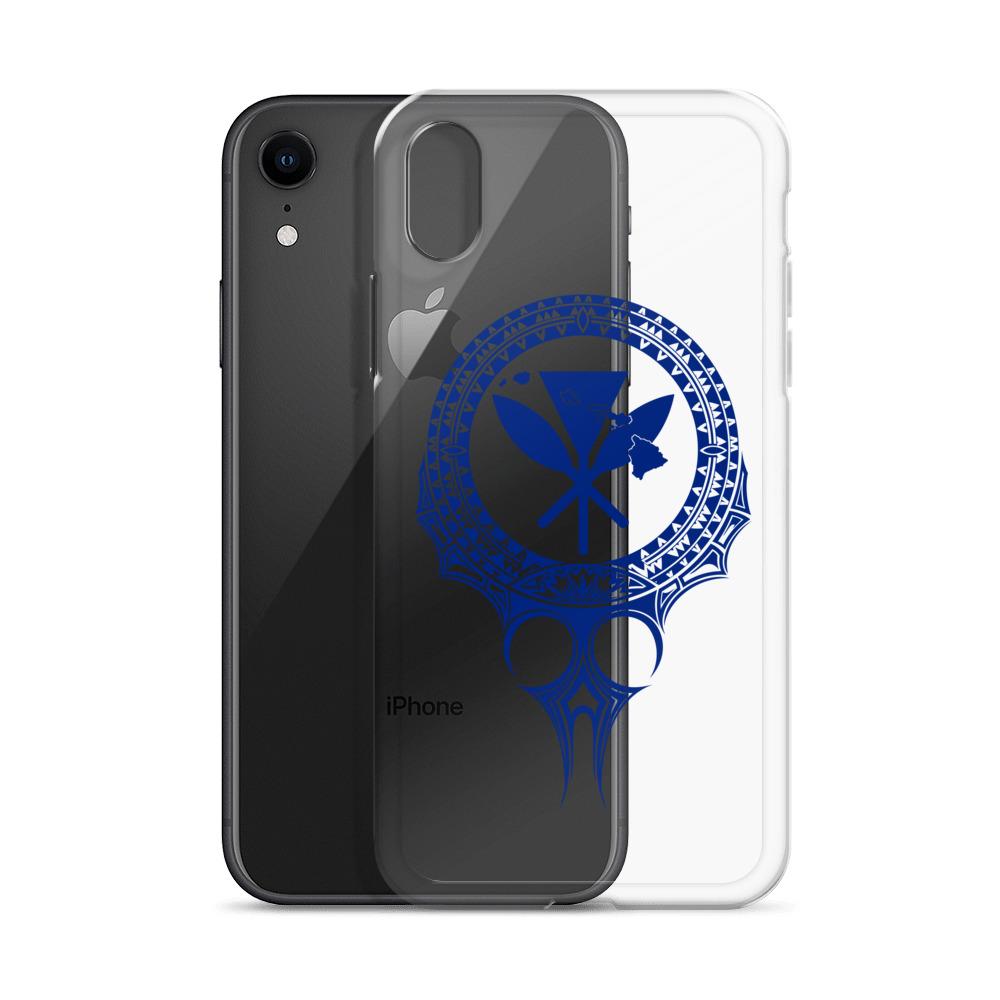 Kanaka Maoli Iphone Case The Eyes Blue AH iPhone XR Phone Case Blue - Polynesian Pride