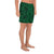 Polynesian Symmetry Green Men's Athletic Long Shorts - Polynesian Pride