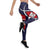 American Samoa Leggings - AS Flag with Polynesian Patterns - Polynesian Pride