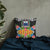 Samoa Pillow - Coat Of Arms With Tropical Flowers - Polynesian Pride