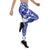 Guam Polynesian Leggings - Guam White Seal with Polynesian Tattoo Ver 02 - Polynesian Pride