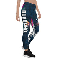 Vanuatu Polynesian Leggings - Summer Vibes - Polynesian Pride