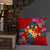 Tonga Polynesian Pillow - Hibiscus Surround - Polynesian Pride