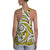 Polynesian Maori Ethnic Ornament Yellow Hawaii Women's Racerback Tank Top - Polynesian Pride