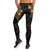 Polynesian Women's Leggings - Gold Pineapple - Polynesian Pride