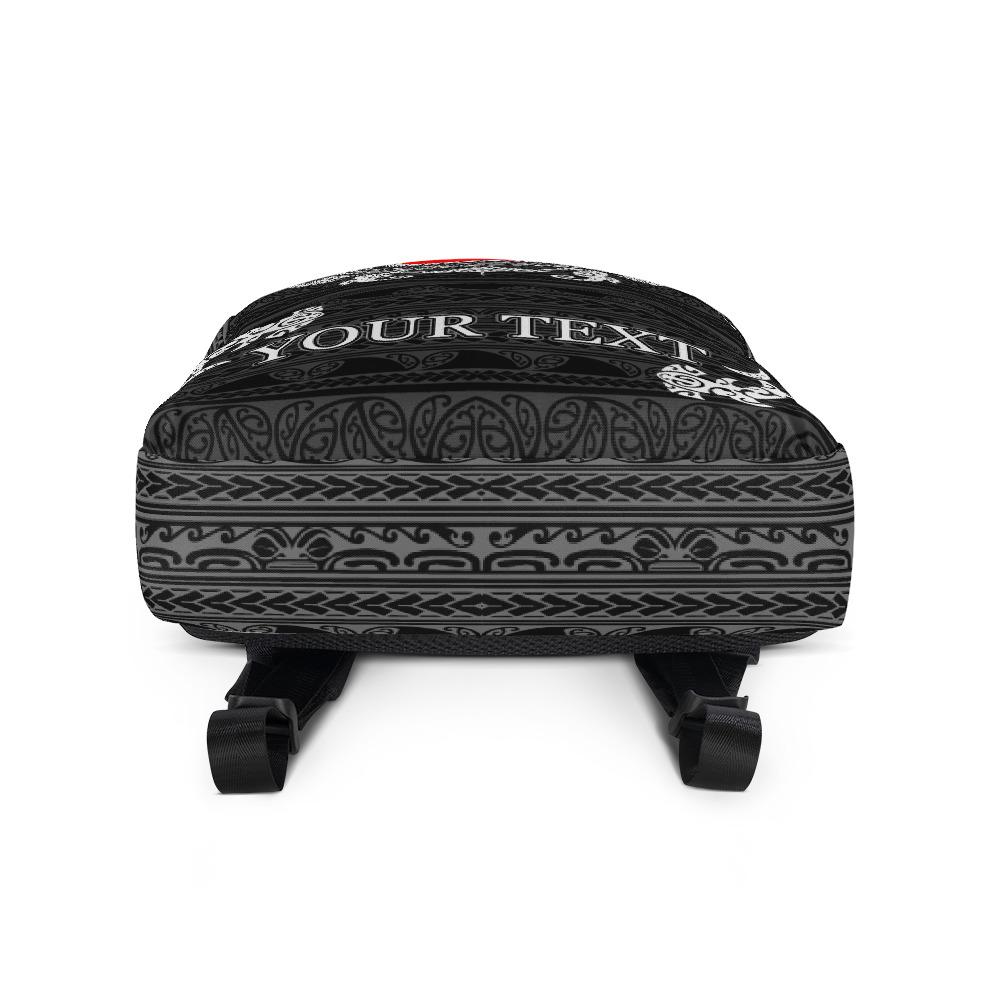 Wallis And Futuna Backpack - Custom Ocean Animals - Polynesian Pride