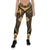 Tonga Polynesian Leggings - Tonga Gold Seal with Polynesian tattoo - Polynesian Pride