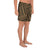 Polynesian Nation Gold Men's Athletic Long Shorts - Polynesian Pride