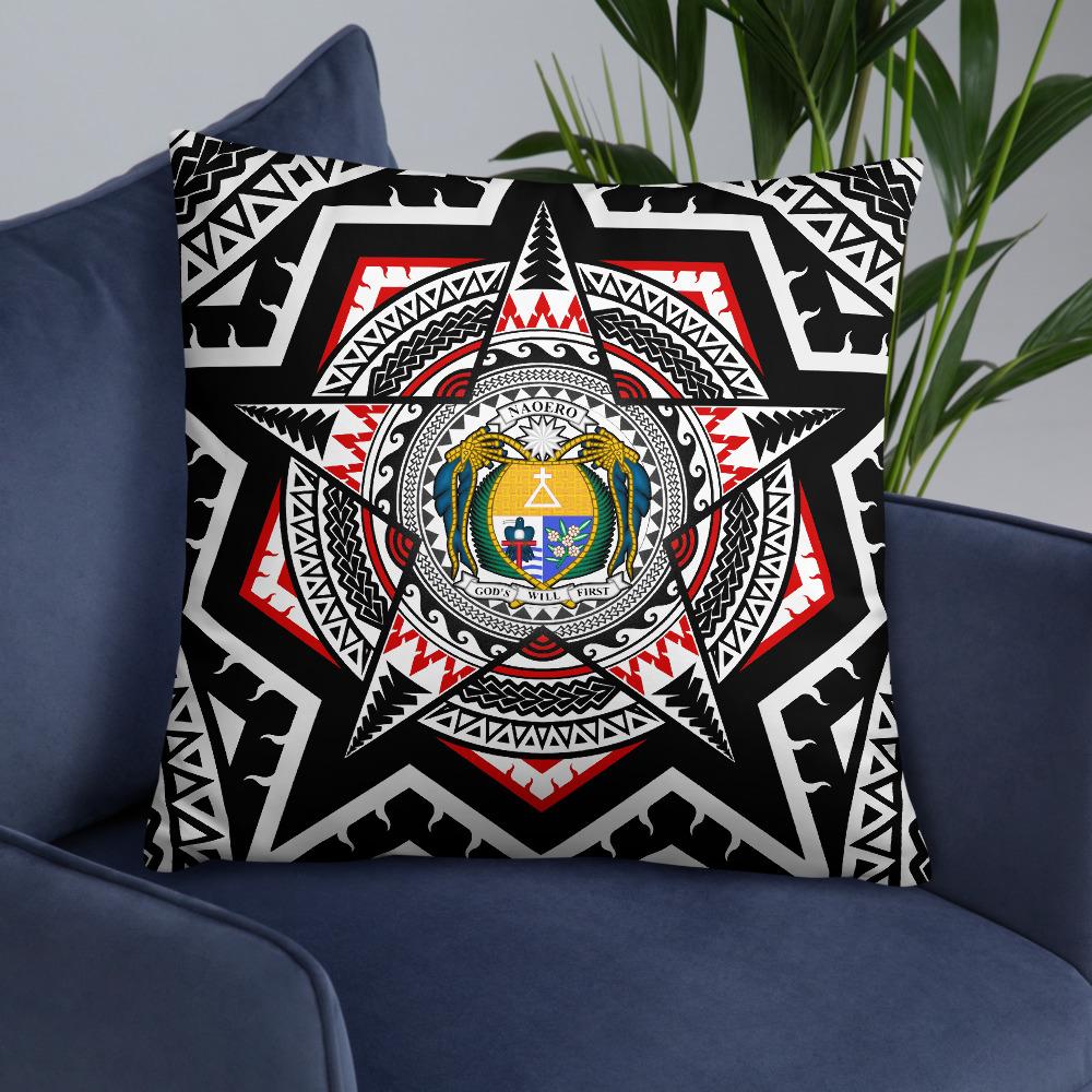 Nauru Pillow - Mandala Star Patterns - Polynesian Pride