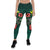 Hawaii Polynesian Leggings - Green Turtle Hibiscus - Polynesian Pride