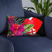 Wallis and Futuna Polynesian Basic Pillow - Tropical Bouquet - Polynesian Pride