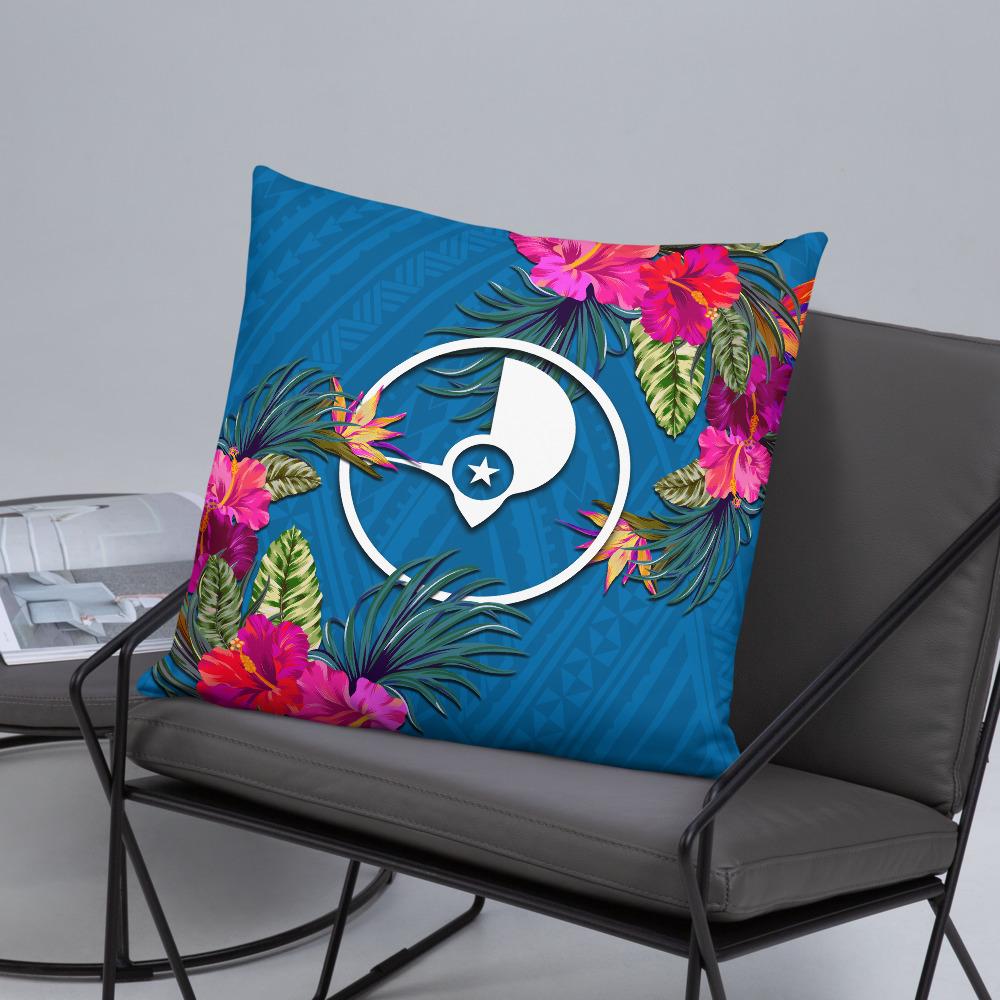Yap Polynesian Pillow - Hibiscus Surround - Polynesian Pride