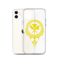 Kanaka Maoli Iphone Case The Eyes Yellow AH iPhone 11 Phone Case Yellow - Polynesian Pride