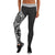 Polynesian Women's Leggings - Rising 3rd White - Polynesian Pride