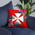 Wallis And Futuna Polynesian Pillow - Hibiscus Surround - Polynesian Pride