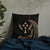 Kosrae Micronesia Basic Pillow - Gold Tribal Wave - Polynesian Pride