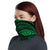 Hawaiian Bandana Tatau Green Unisex Neck Gaiter - Polynesian Pride