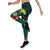 Hawaii Polynesian Leggings - Green Turtle Hibiscus - Polynesian Pride