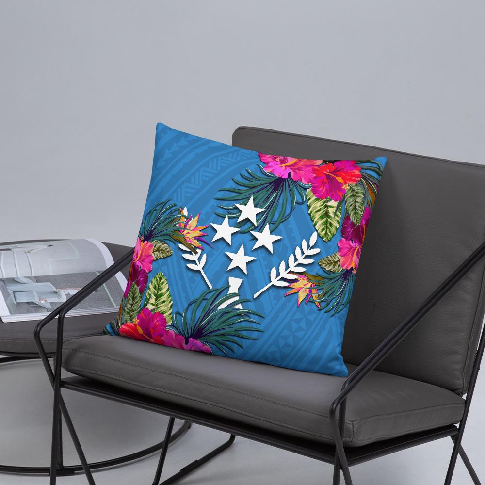 Kosrae Polynesian Pillow - Hibiscus Surround - Polynesian Pride