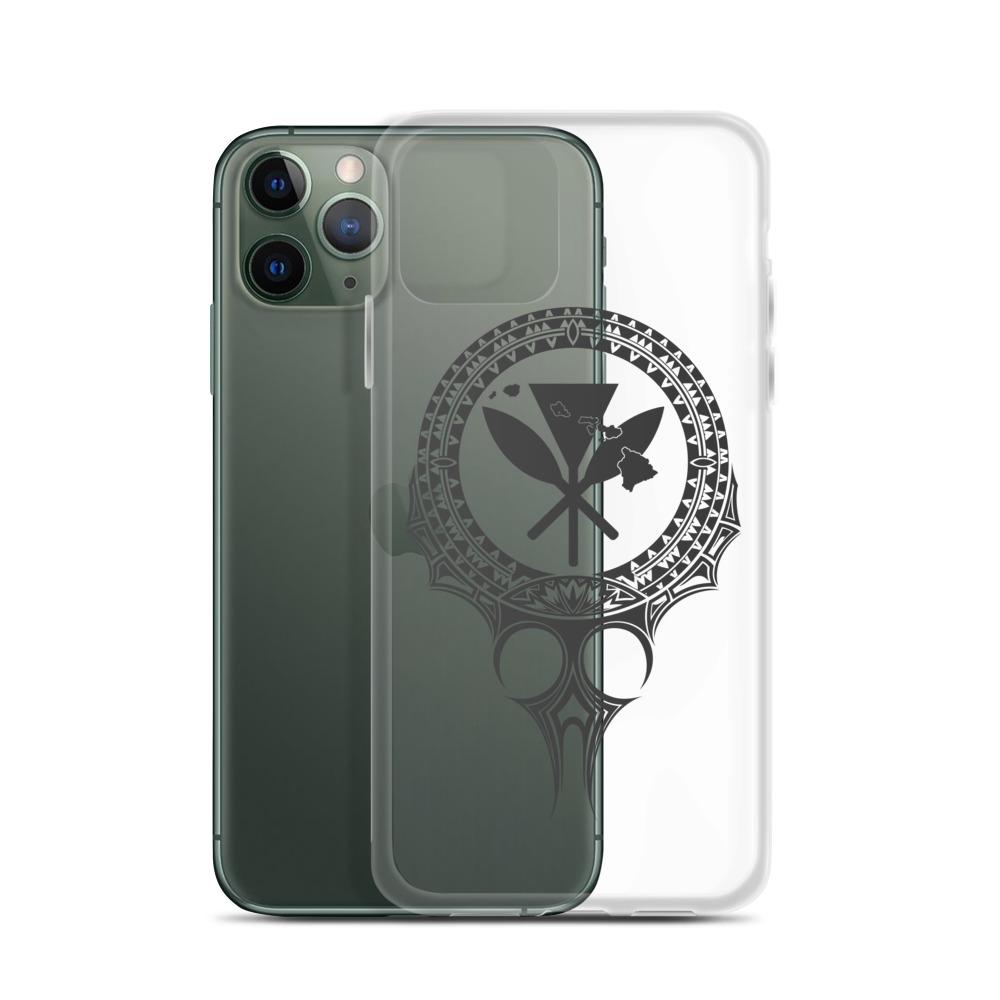 Kanaka Maoli Iphone Case The Eyes Gray AH iPhone 11 Pro Phone Case Gray - Polynesian Pride