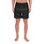 Polynesian Seamless Gray Men's Athletic Long Shorts Art - Polynesian Pride