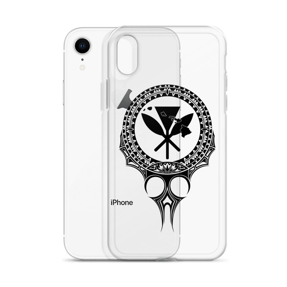 Kanaka Maoli Iphone Case The Eyes Black AH - Polynesian Pride