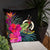 Vanuatu Polynesian Basic Pillow - Tropical Bouquet - Polynesian Pride