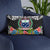 Samoa Pillow - Coat Of Arms With Tropical Flowers - Polynesian Pride