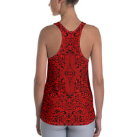 Polynesian Culture Red Hawaii Women's Racerback Tank Top - Polynesian Pride
