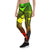 Samoa Polynesian Leggings - Samoa Reggae Seal with Polynesian Tattoo - Polynesian Pride