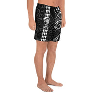 Hawaii Warrior Men's Shorts White - Polynesian Pride