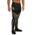 Tonga Polynesian Sweatpant - Gold Tribal Wave - Polynesian Pride