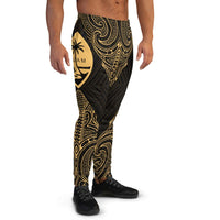 Guam Sweatpant - Polynesian Patterns Gold Color - Polynesian Pride