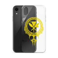 Kanaka Maoli Iphone Case The Eyes Yellow AH iPhone XR Phone Case Yellow - Polynesian Pride