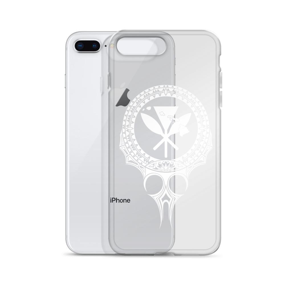 Kanaka Maoli Iphone Case The Eyes White AH iPhone 7 Plus/8 Plus Phone Case White - Polynesian Pride