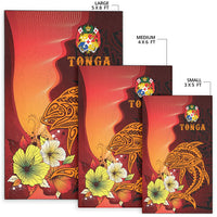 Tonga Area Rugs - Tribal Tuna Fish - Polynesian Pride