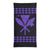 Hawaii Bandana Kakau Polynesian Kanaka Map Neck Gaiter - Purple - Polynesian Pride