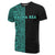 Hawaii Mauna Kea Polynesian T Shirt The Half Turquoise - Polynesian Pride