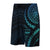 Hawaii Polynesian - Board Shorts - Blue - Haka Style - Polynesian Pride